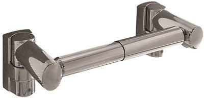 Wingits Oval Toilet Paper Holder With Spring Core, Satin Nickel Stainless Steel