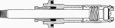 Hot-cold Tub Stem Assembly For American Standard