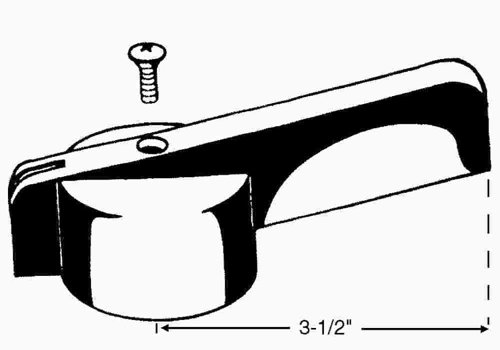 Single Lever Handle Assembly For Powers