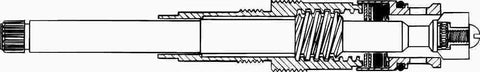 Diverter Stem Assembly For American Standard, 5-5-8"