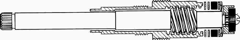 Hot And Cold Tub Stem Assembly For American Standard Colony 5 In L