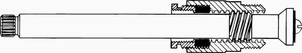 Tub Stem Assembly For Central Brass