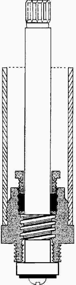 H-c Tus Stem Assembly With Sleeve For Eljer