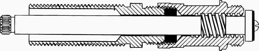 H-c Tub Stem Assembly For Sterling