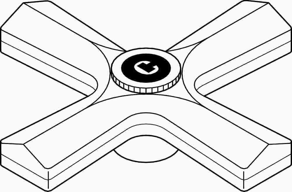 Hot-cold Cross Handle Assembly For Briggs