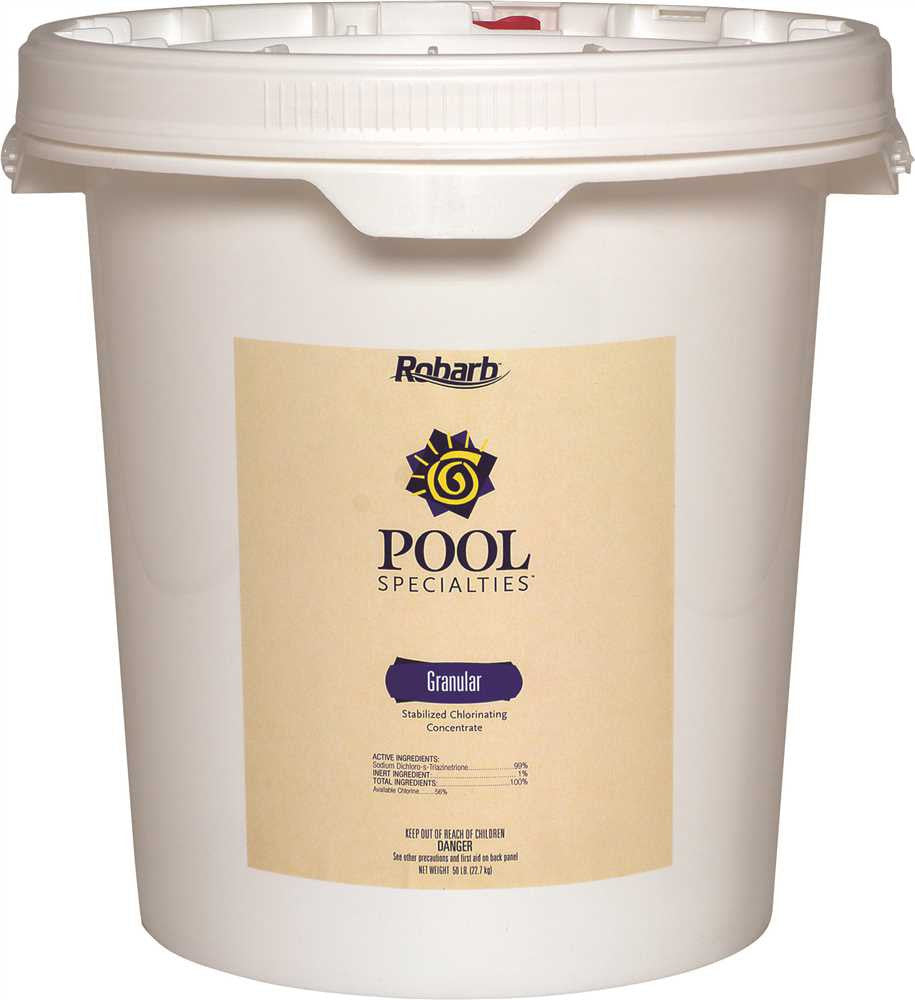 Robarb&reg; Granular Dichlor C, 50 Lbs.