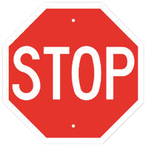 Stop Sign 18 In. Aluminum