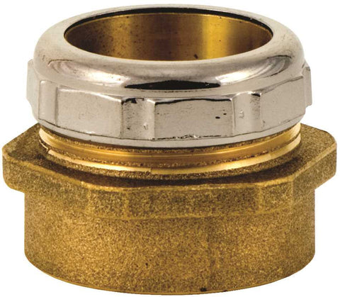 Ground Joint Connector 1 1-4" Fip X 1 1-4" Od