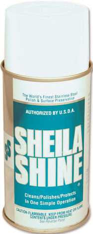 Sheila Shine Stainless Steel Polish Oil Based 12 Oz