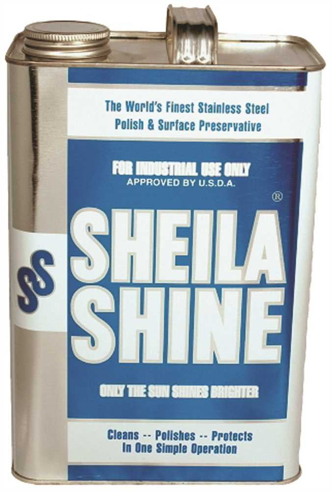 Sheila Shine Stainless Steel Polish, Oil Based, Gallon