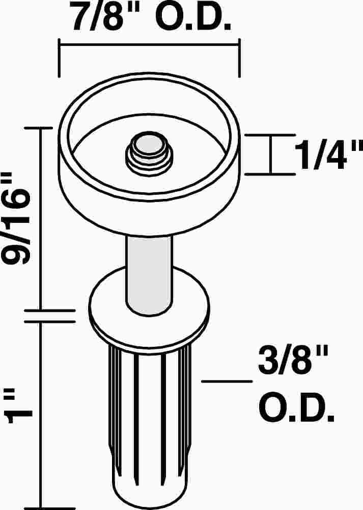 Bi-fold Door Top Pivot Wheel