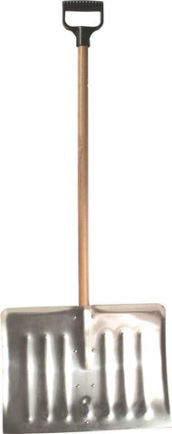 Aluminum Wood Handle Snow Shovel