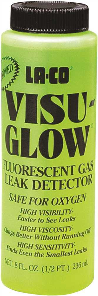 Visu Glow High Visibility Leak Detector, 8 Oz