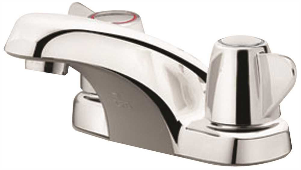 Cfg Bathroom Faucet 2-handle With 50-50 Waste, Chrome, Lead Free