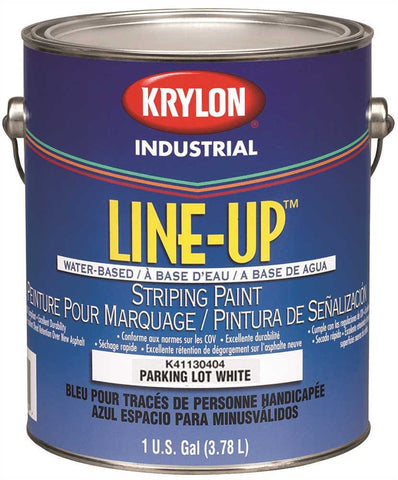 Krylon Heavy-duty Latex Traffic Paint 1 Gallon White