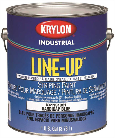 Krylon Heavy-duty Latex Traffic Paint 1 Gallon Blue