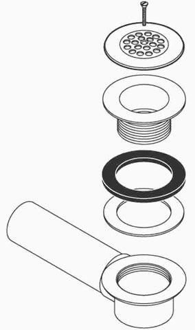 Waste Shoe Assembly For Sterling Plunger Type