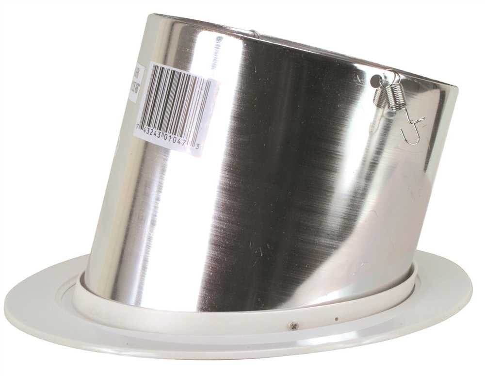 Sloped Ceiling Reflector Trim Chrome