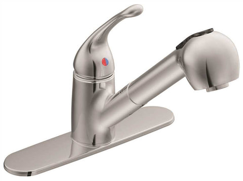 Cleveland Faucet Group Capstone Kitchen Faucet Pull Out Lead Free Stainless