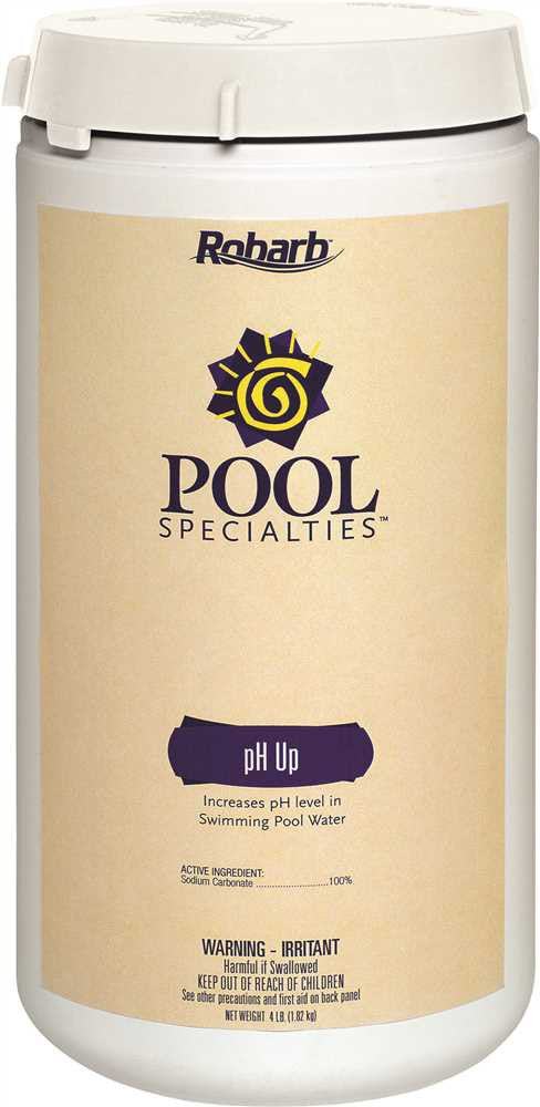 Robarb&trade; Pool Specialties Ph Up, 4 Lb. Container