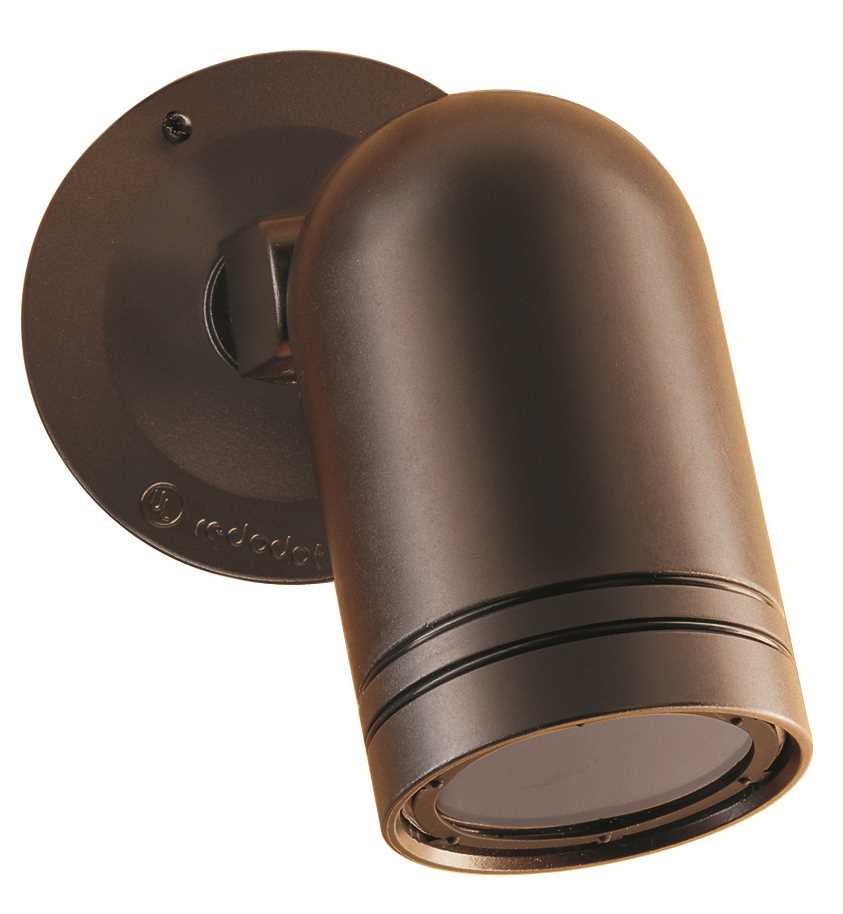 Wall Spot Light With Cover Bronze