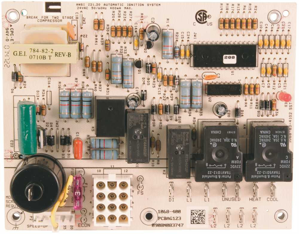 Goodman Ignition Control Board Dsi Integrated (pcbag123s)