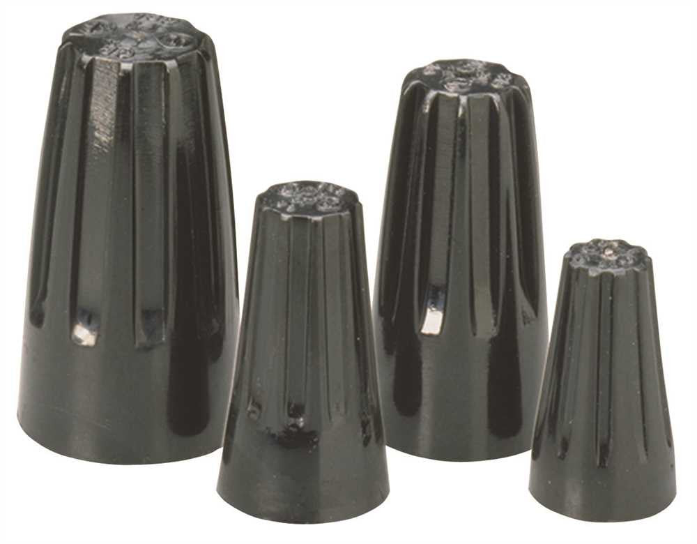 Hi Temp Black Wire Connectors For Tough Environments 100 Per Box