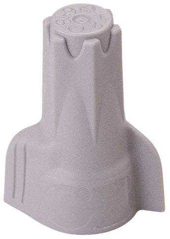 Hex-lok Multi-range Wire Connectors Gray 50 Pack