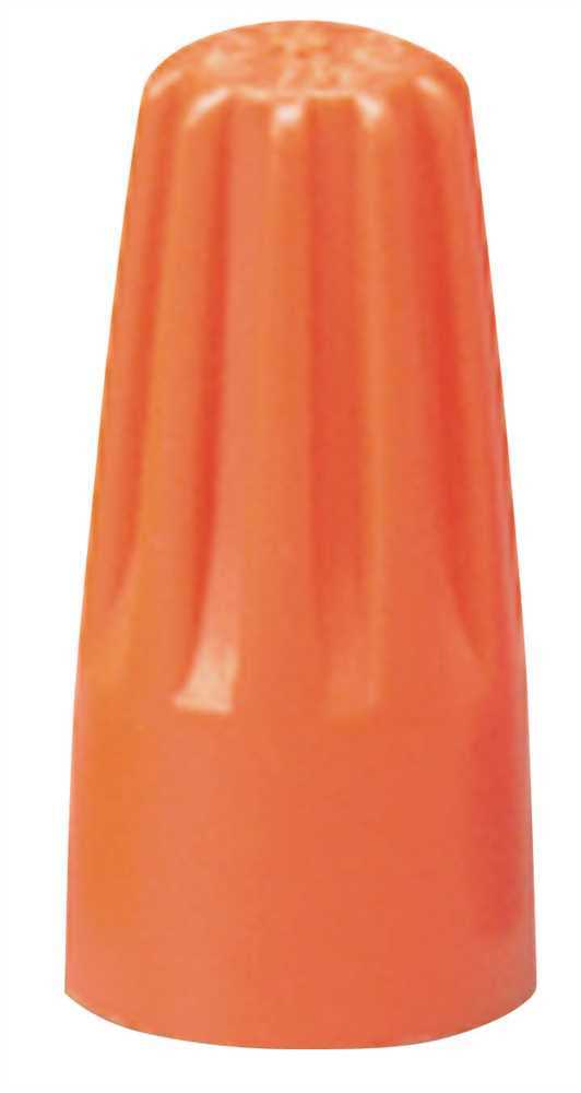 Wiregard Screw On Wire Connector Orange 100 Pack