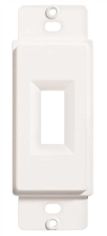 Masque&reg; 5000 Series Toggle Switch Adapter Plate, White