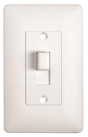 Toggle Switch Cover-up, White