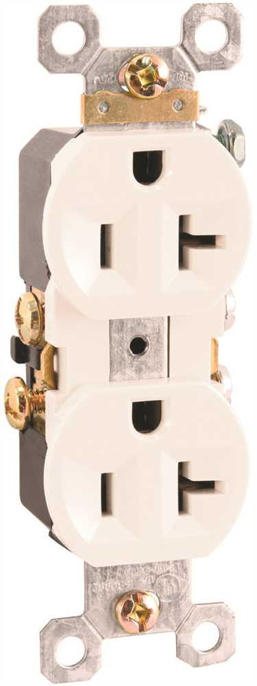 Duplex Receptacle 20 Amps Almond