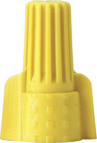 Wing-type Wire Connector, Yellow, 500 Connectors Per Bag