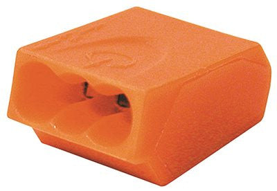 Push In Wire Connectors Orange 500 Per Bag