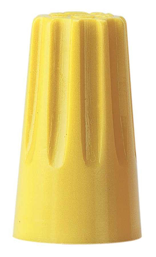 Preferred Industries&trade; Wire Connector, Yellow, 100 Per Box