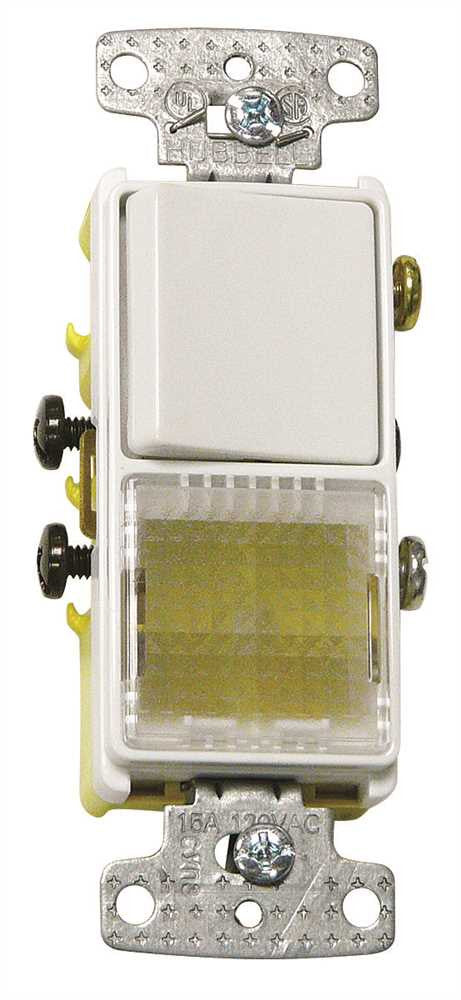 Decorator 3-way Switch Illuminated White