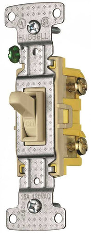 Toggle Switch 3 Way Illuminated 15a Ivory