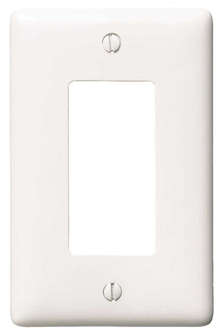 Decorator 1 Gang Wall Plate White