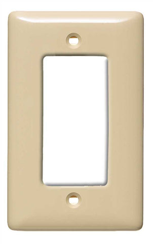 Decorator 1 Gang Wall Plate Ivory