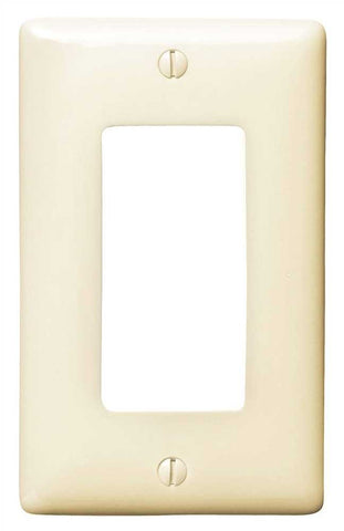 Decorator Wallplate Midi 1 Gang Almond