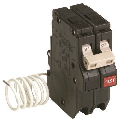 Eaton&reg; Ch Series 2-pole Gfci Breaker, 3-4 In., 120 Vac, 50 Amps