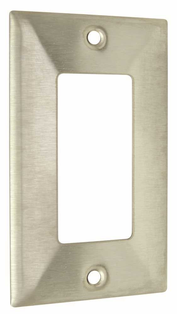 Wallplate 1 Gang Gfci Stainless Steel