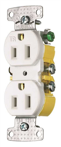 Tamper Proof Receptacle 15 Amps White