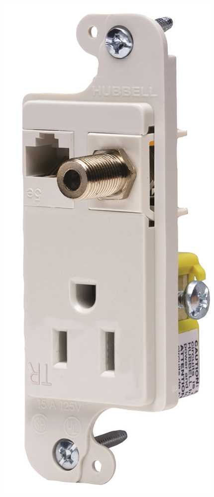 Jload Mm Outlet 15a Tr Ivory