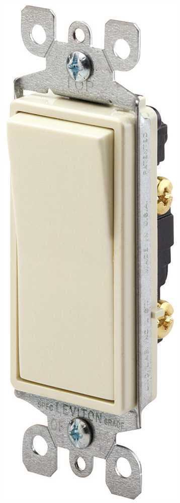 Decora Ac Illuminated Quiet Rocker Switch Ivory