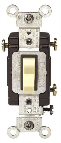 Switch 3 Way 20 Amps Ivory