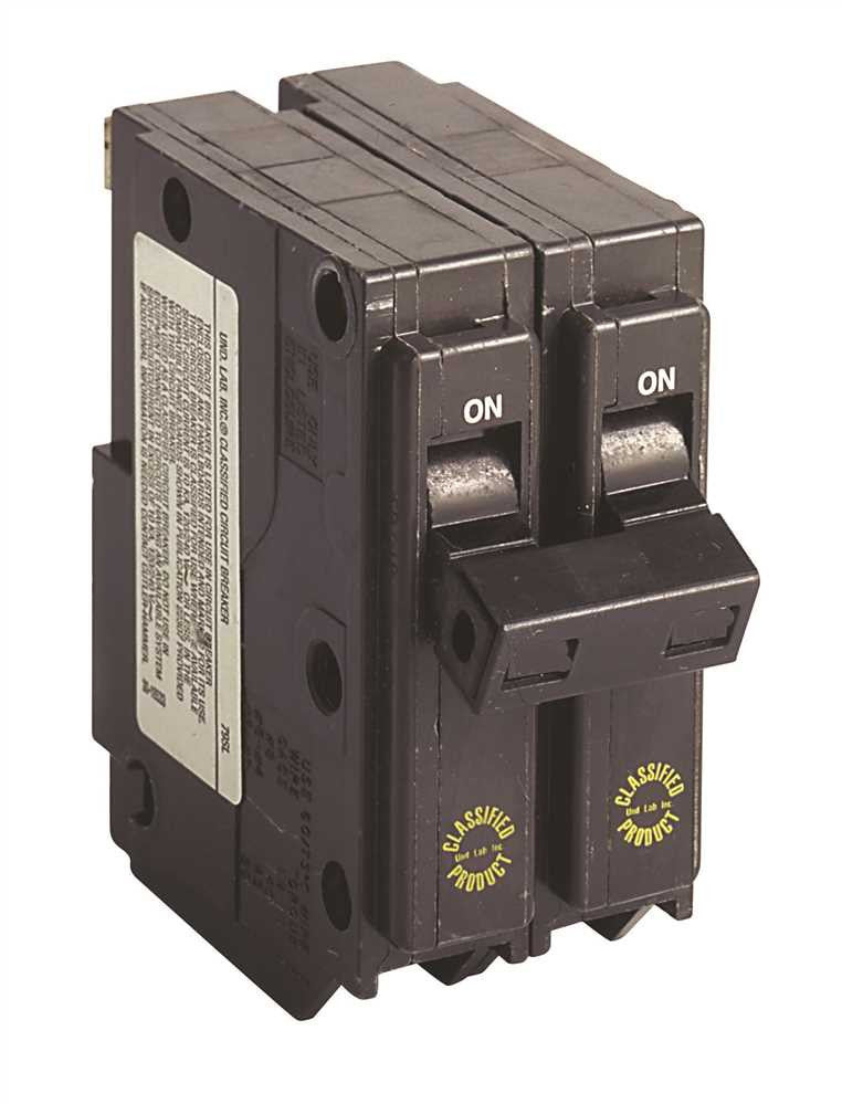 Chq Series 2 Pole Classified Breaker 20 Amp Square D