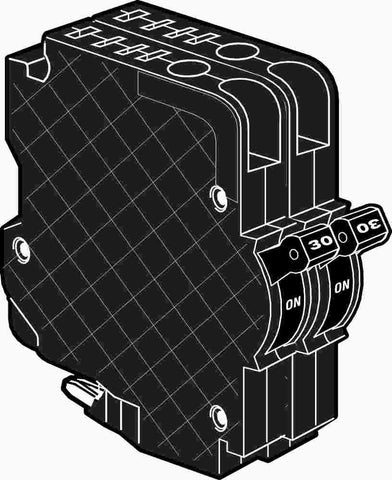 Federal Compatible Two Pole Thin Breaker 20 Amps