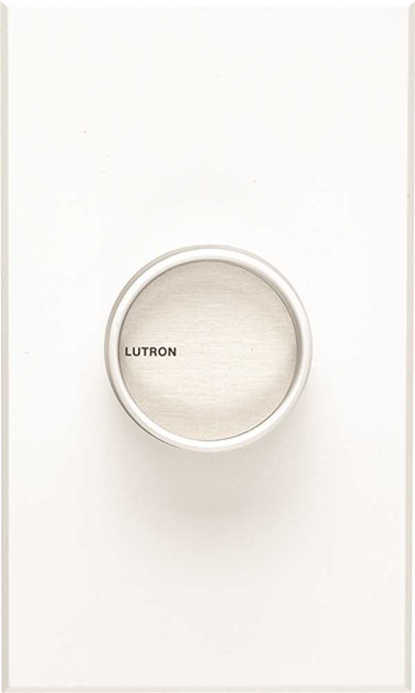 Lutron Centurion 3-way Sm Rotary Dimmer 600w White