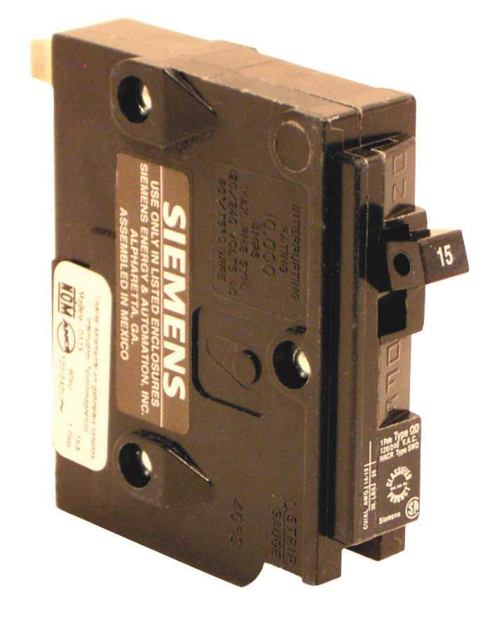 Qd Plug In 1 Pole Breaker 15a